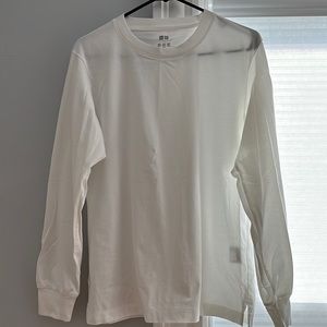 Uniqlo 100% Cotton Soft Touch Long Sleeve Shirt (S)